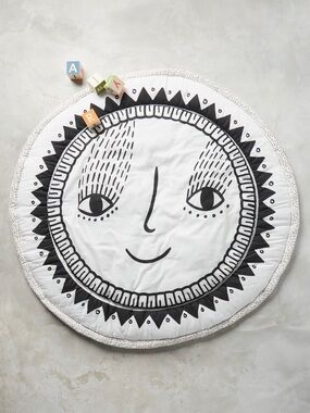 Sun & Star Reversible Mat - organic cotton